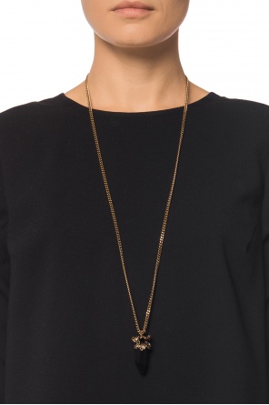 Necklace with a floral motif, zdjęcie 2 Necklace with a floral motif od Alexander McQueen